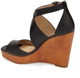 Thumbnail for your product : Lucky Brand 'Lyndell' Leather Wedge (Women)