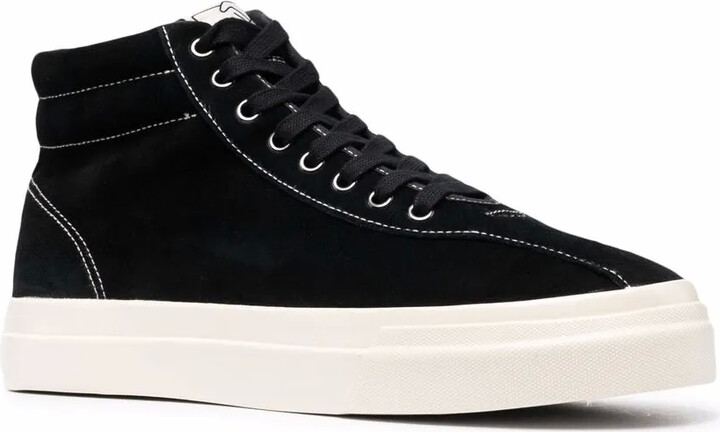 Suede Hi-Top Trainers - Image 2