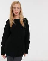 Thumbnail for your product : Glamorous relaxed jumper with scoop back