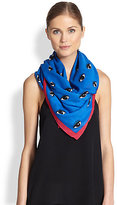Thumbnail for your product : Kenzo New Eyes Cashmere & Modal Scarf