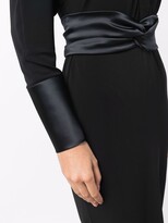 Thumbnail for your product : Emporio Armani V-neck pencil dress