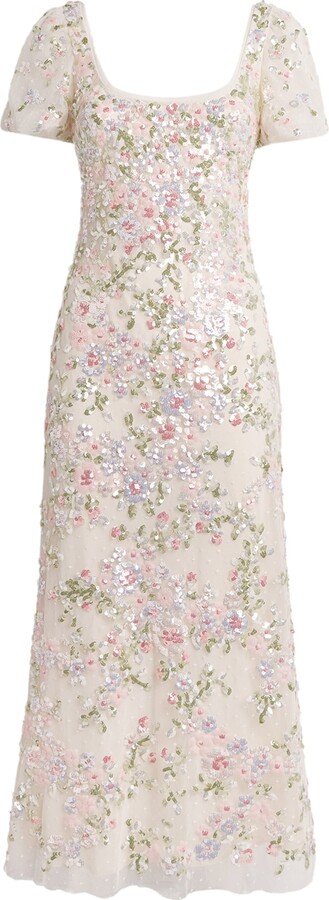 Needle & Thread Dream Garland Sequin Gown