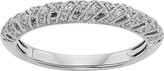 Thumbnail for your product : Unbranded The Regal Collection 1/4 Carat T.W. IGL Certified Diamond 14k Gold Art Deco Wedding Ring
