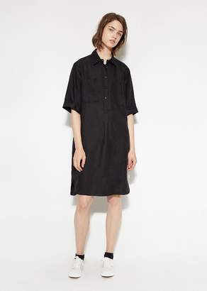 Margaret Howell Slim Pocket Shirt Dress Black Size: UK 12