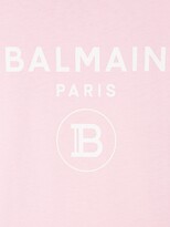 Thumbnail for your product : Balmain Kids central logo cotton T-shirt