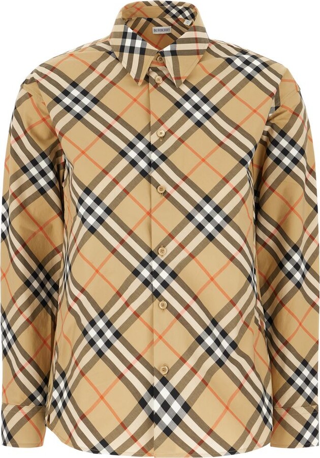 Burberry Check Cotton Shirt
