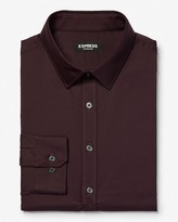 Thumbnail for your product : Express Classic Solid Wrinkle-Resistant Performance Dress Shirt