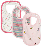 Thumbnail for your product : Ralph Lauren Set of three bibs