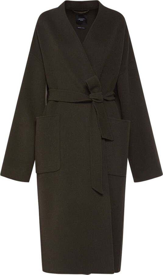 BGSD Women Victoria Wool Fitted Military Melton Coat – Luxury Lane