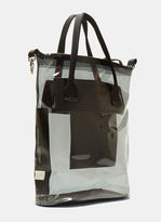 Thumbnail for your product : Eytys Void Transparent Waterproof Tote Bag in Navy