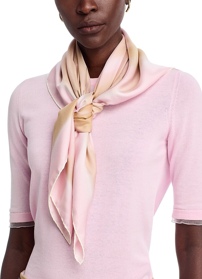 Fabiana Filippi Square Silk Scarf