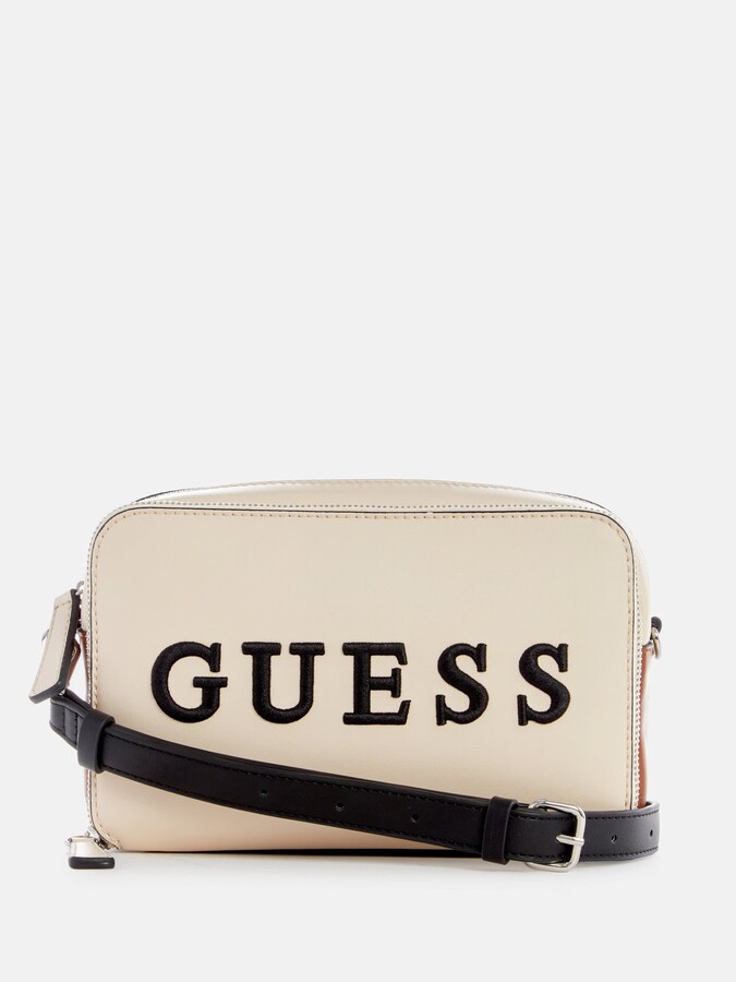 GUESS womens Markham Crossbody Bag purse
