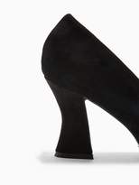 Thumbnail for your product : Topshop Flared Heel Court Shoes - Black