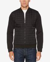 Thumbnail for your product : Perry Ellis Men's Quilted Pontandeacute;-Knit Full-Zip Sweater
