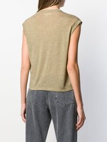 Thumbnail for your product : Etoile Isabel Marant cropped round neck T-shirt