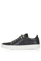 Thumbnail for your product : Topshop Pale lace up trainers