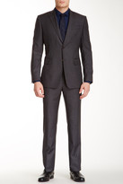 Thumbnail for your product : John Varvatos Chad Grey Pinstripe Two Button Notch Lapel Wool Suit