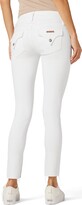 Thumbnail for your product : Hudson Collin Mid-Rise Skinny Ankle in White (White) Women's Clothing