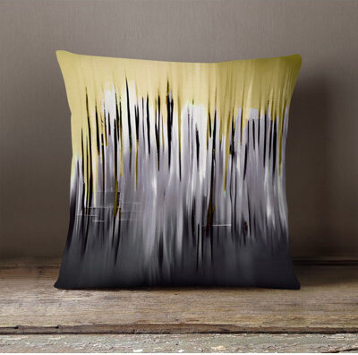 Deja Blue Studios Throw Pillow