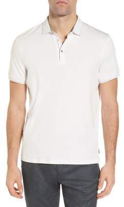 Ted Baker Pug Trim Fit Stripe Polo