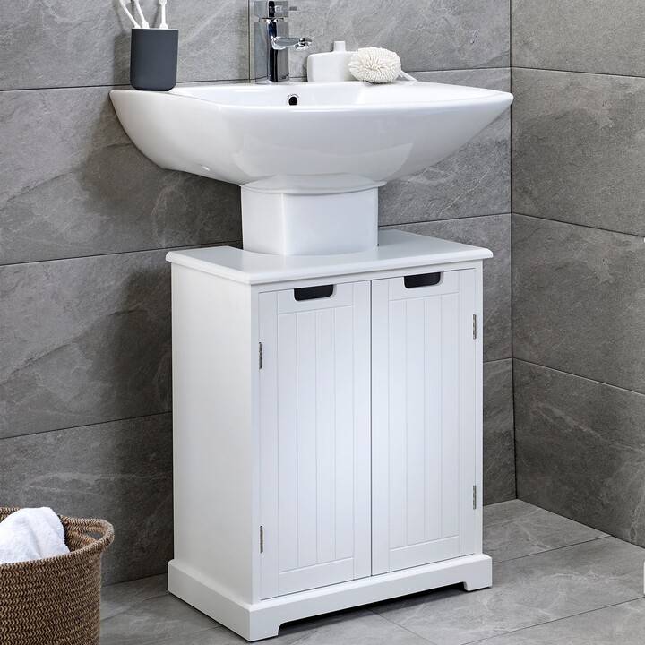 Dunelm Willow Under Sink Unit White ShopStyle Bath Accessories