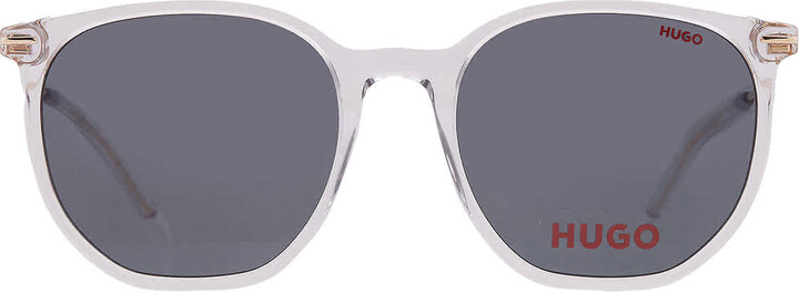 HUGO BOSS Grey Square Ladies Sunglasses HG 1212/S 0KB7/IR 54
