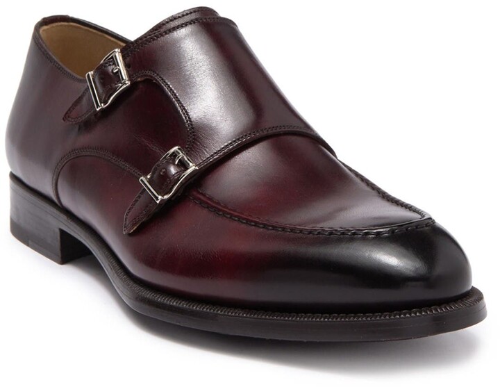 magnanni double monk strap boots