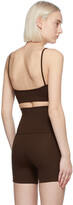 Thumbnail for your product : Live The Process Brown Corset Sports Bra