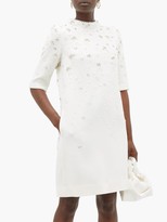 Thumbnail for your product : Goat Alexa Crystal-embellished Wool Dress - White