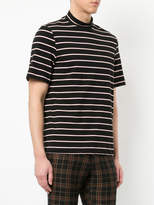 Thumbnail for your product : MSGM X Diadora striped roll-neck top