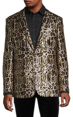tallia sequin blazer