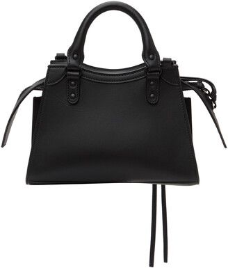 Balenciaga Black Mini Neo Classic Top Handle Bag