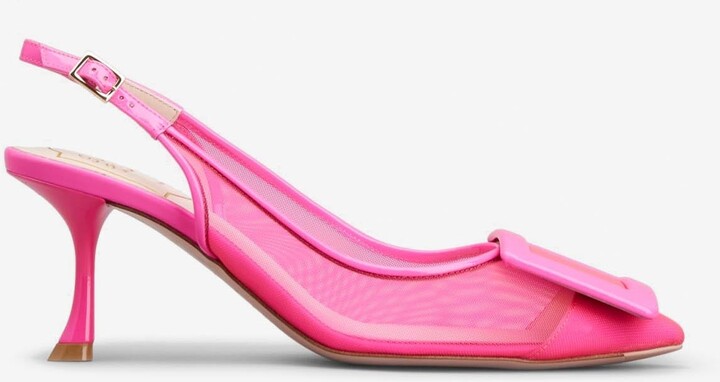 Roger Vivier Viv' In The City 65 Slingback Pumps