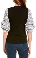Thumbnail for your product : Gracia Elbow-Sleeve Top