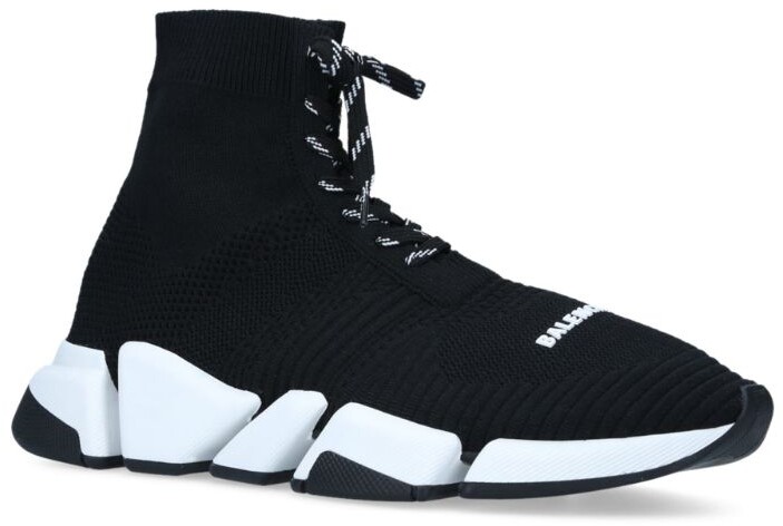 balenciaga lace up speed trainer