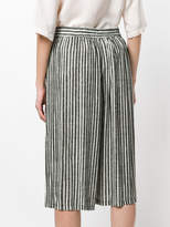 Thumbnail for your product : Humanoid cropped striped trousers