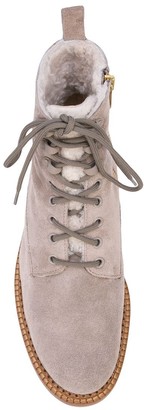 vince cabria suede ankle boots