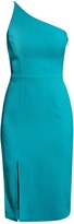 Thumbnail for your product : Dress the Population Alexandra One-Shoulder Crepe Dress