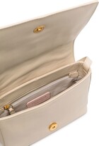 Thumbnail for your product : Coccinelle Ruched Flap Leather Bag