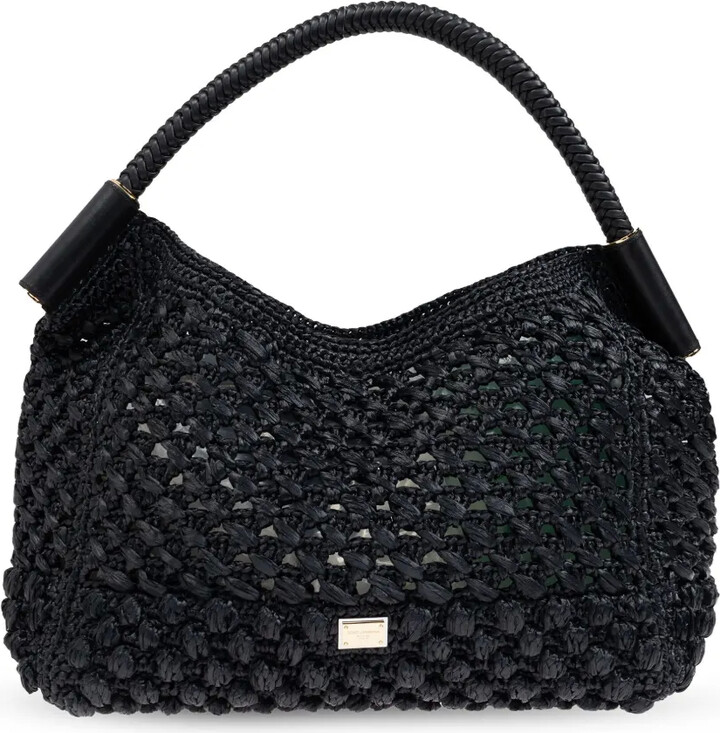 Dolce & Gabbana Logo-Plaque Tote Bag