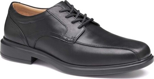 Johnston & Murphy Men's XC4 Stanton 2.0 Runoff Dress Shoes Wide 9 Black Full Grain