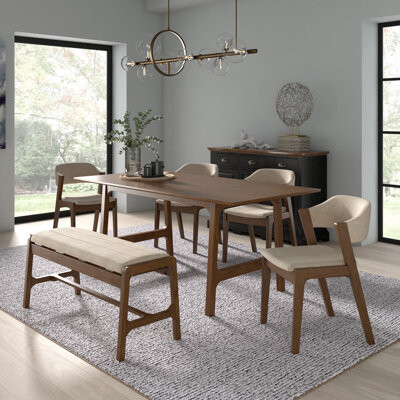 Kingstown Home Skovde 71.64 L x 35.43 W Dining Set