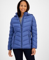 Thumbnail for your product : Charter Club Women's Packable Hooded Puffer Coat, Created for Macy's