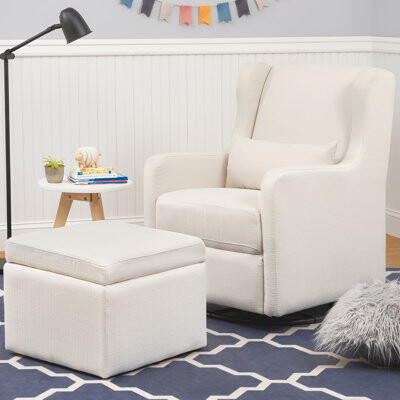 Carter's by DaVinci Adrian Swivel Glider and Ottoman