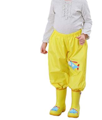 Smiling Angel Rain Pants for Kids Waterproof 2~10 Years Boys and Girls