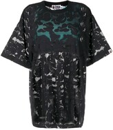 Thumbnail for your product : A Bathing Ape semi-sheer T-shirt