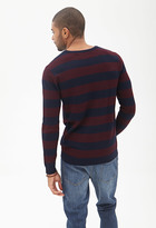 Thumbnail for your product : 21men 21 MEN Rugby Striped Sweater
