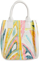Thumbnail for your product : Emilio Pucci Print piqué cotton blend bag