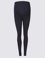 Thumbnail for your product : Marks and Spencer Maternity Cotton Rich Leggings
