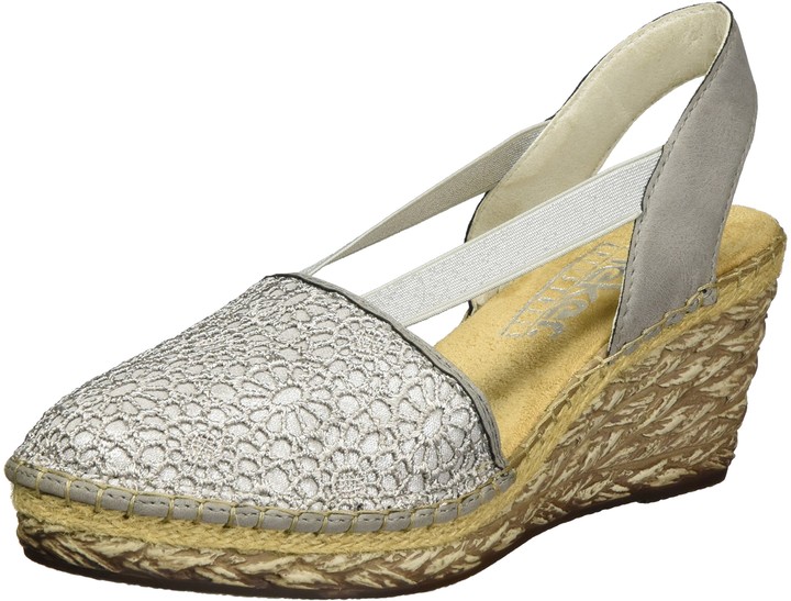 rieker ladies wedge sandals